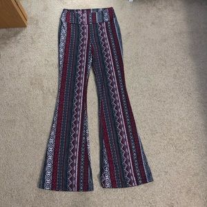 Aztec flowy pants